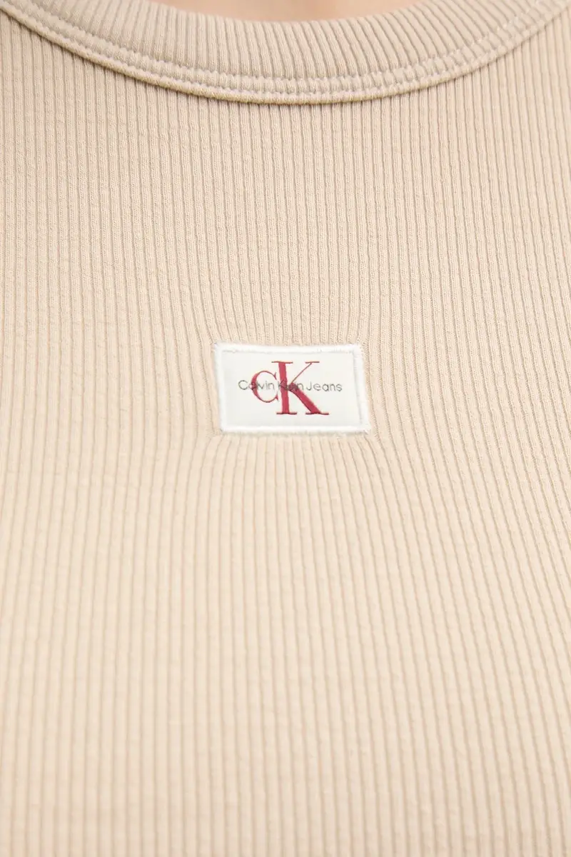 vestito colore beige J20J225265 miniatura 5