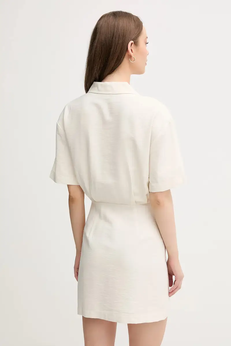 vestito colore beige J20J225297 miniatura 3