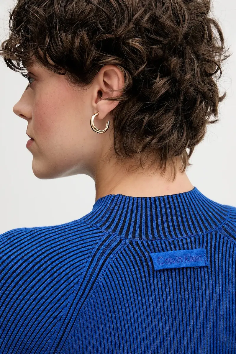 vestito colore blu LV047D318G miniatura 5