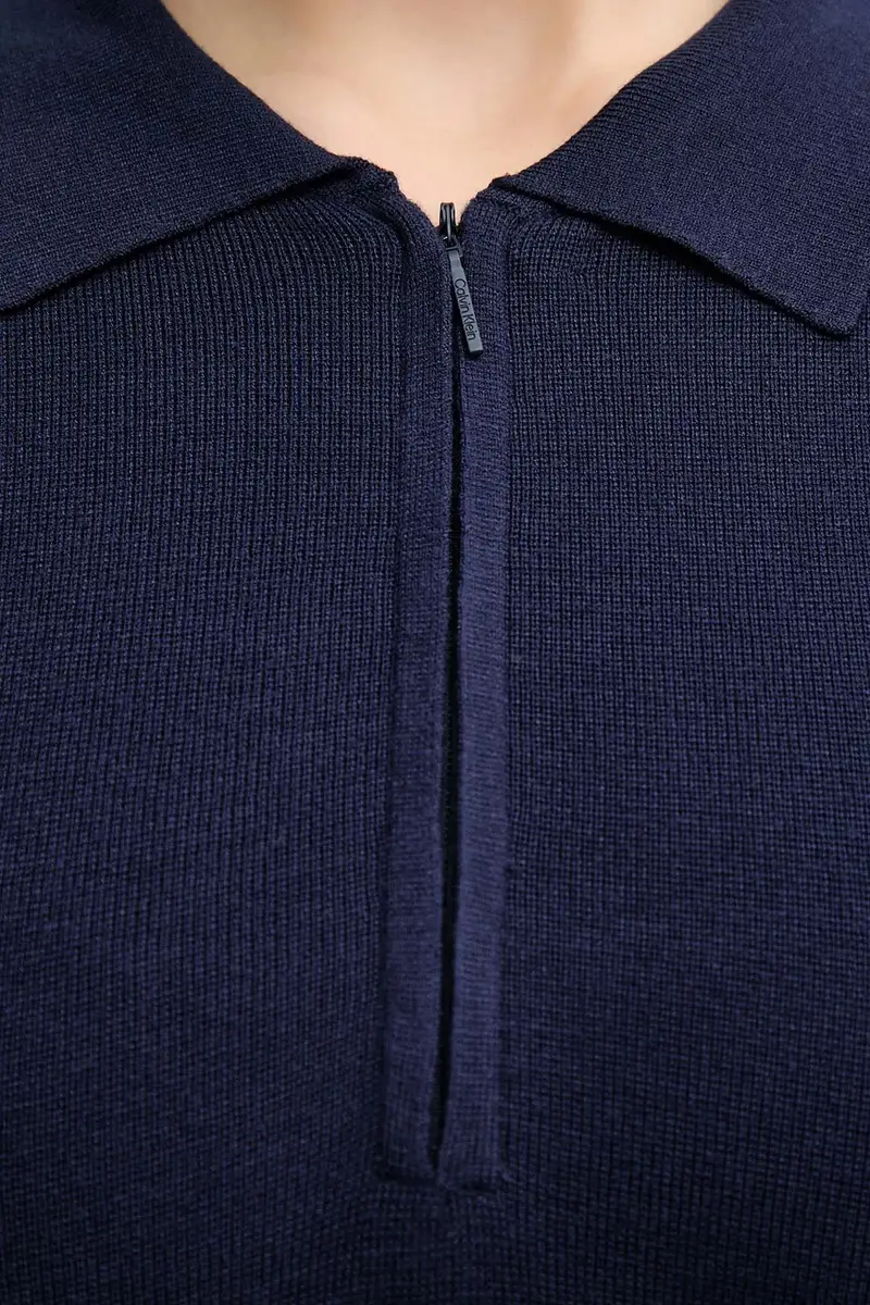 vestito colore blu navy LV044D321G miniatura 5