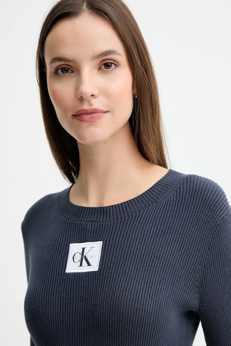 vestito colore blu navy LV047D307G miniatura 4