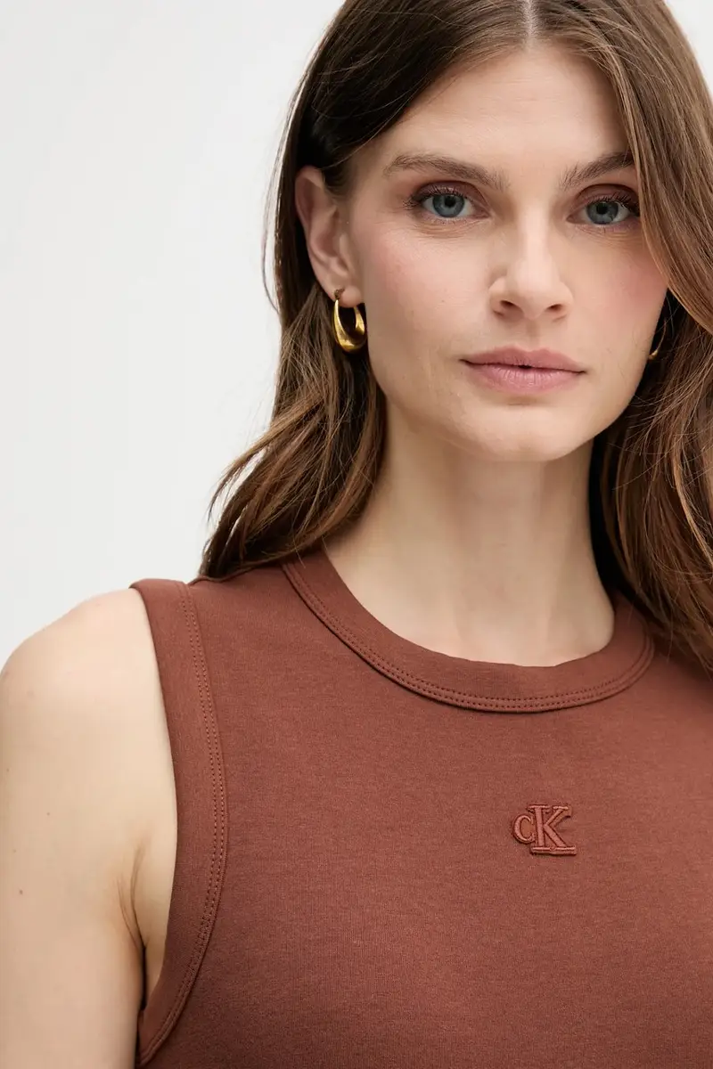 vestito colore marrone LV047C240G miniatura 4