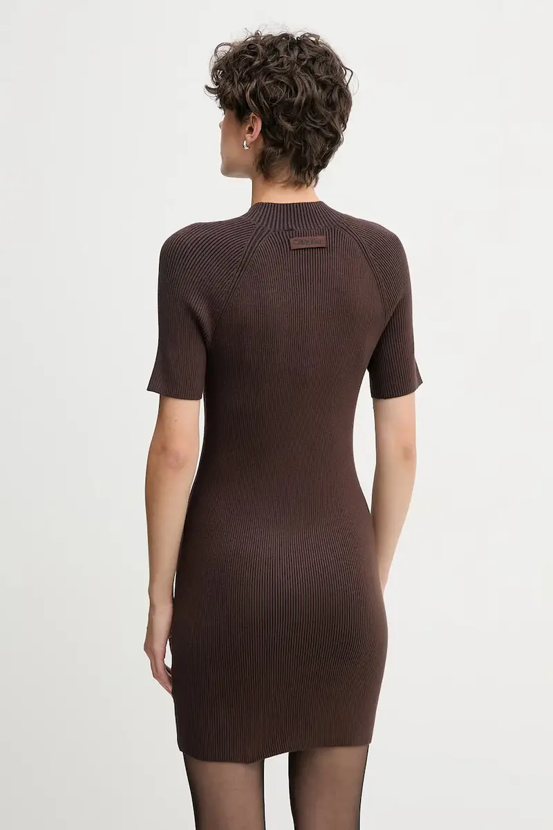 vestito colore marrone LV047D318G miniatura 3