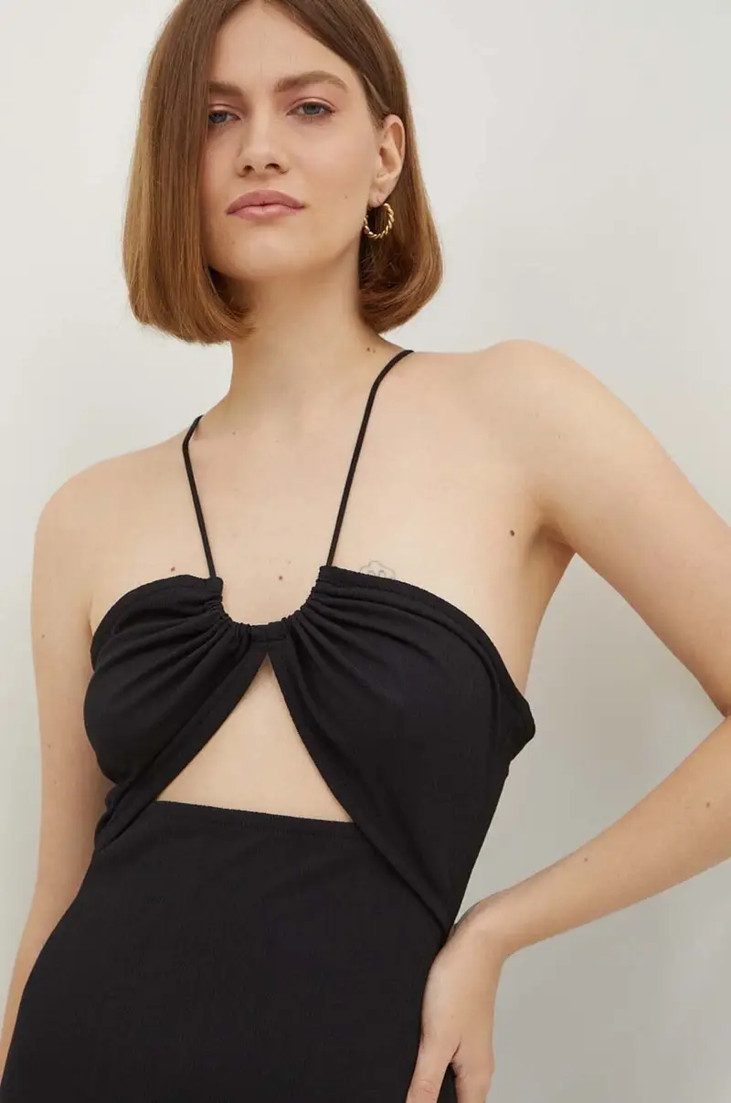 vestito colore nero J20J223514 miniatura 5