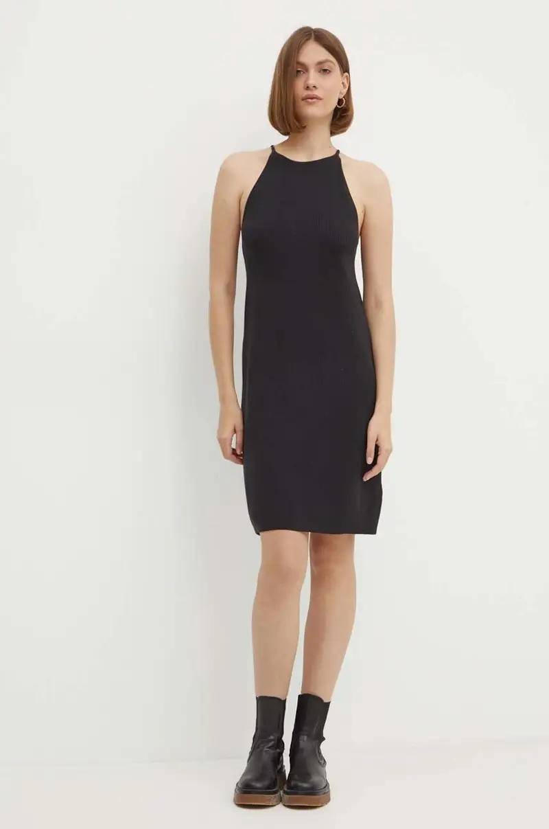 vestito colore nero J20J223518 miniatura 2