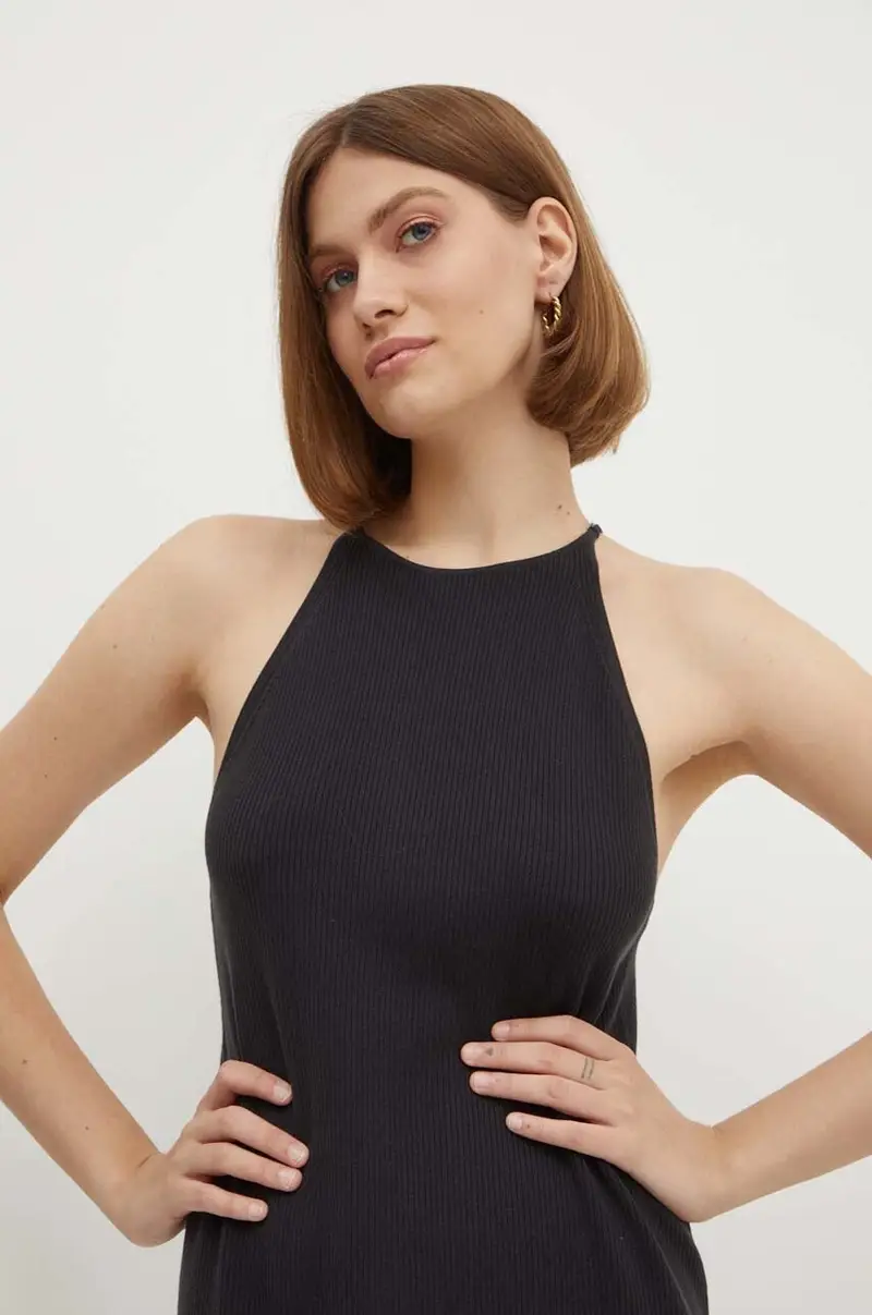 vestito colore nero J20J223518 miniatura 4