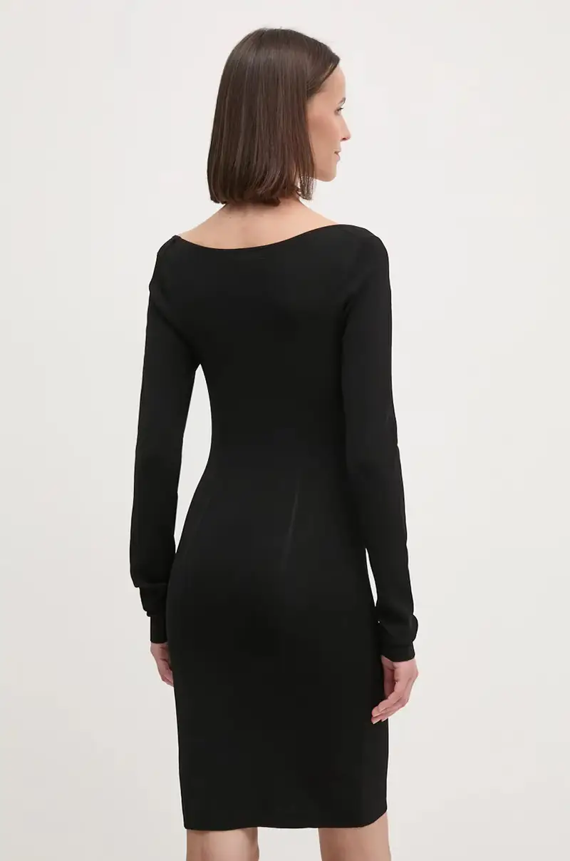 vestito colore nero J20J224158 miniatura 3