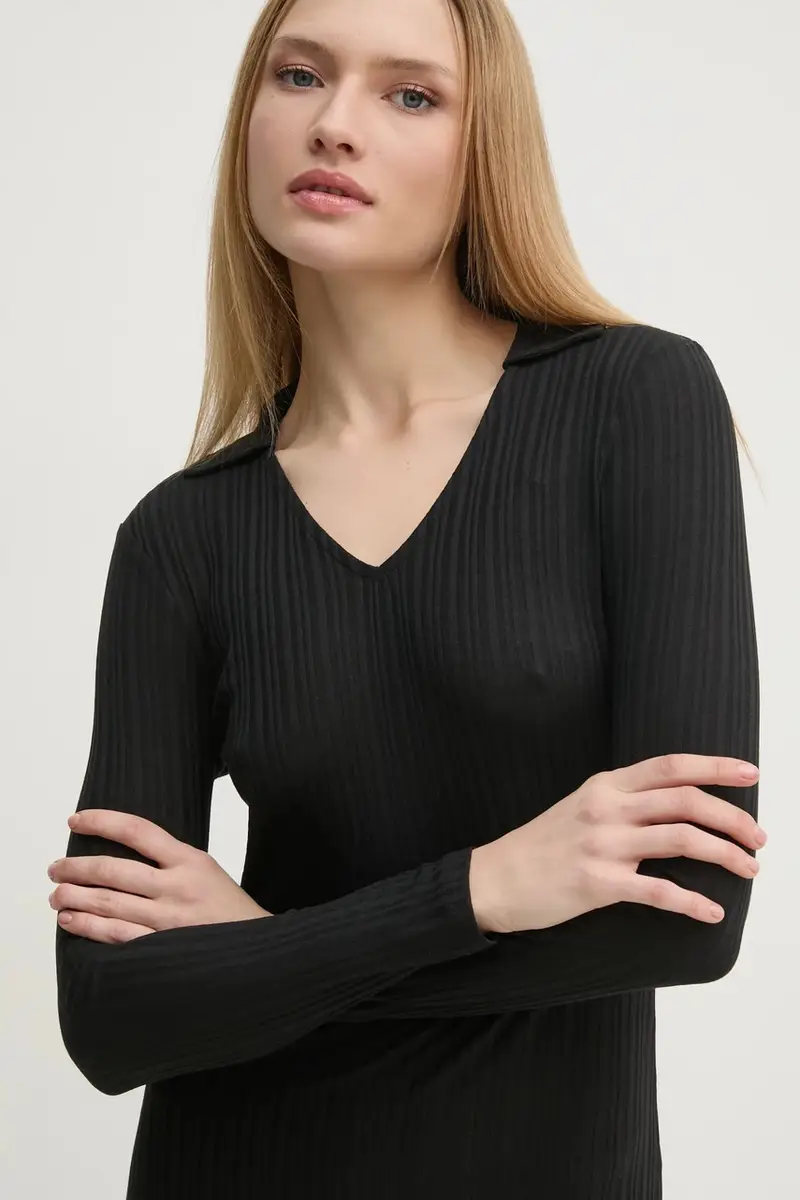 vestito colore nero J20J224837 miniatura 2