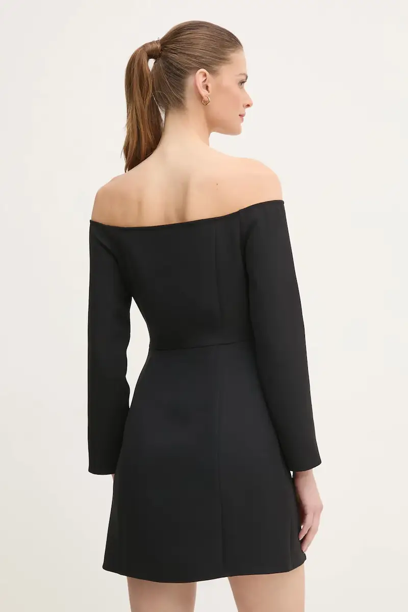 vestito colore nero J20J225020 miniatura 3