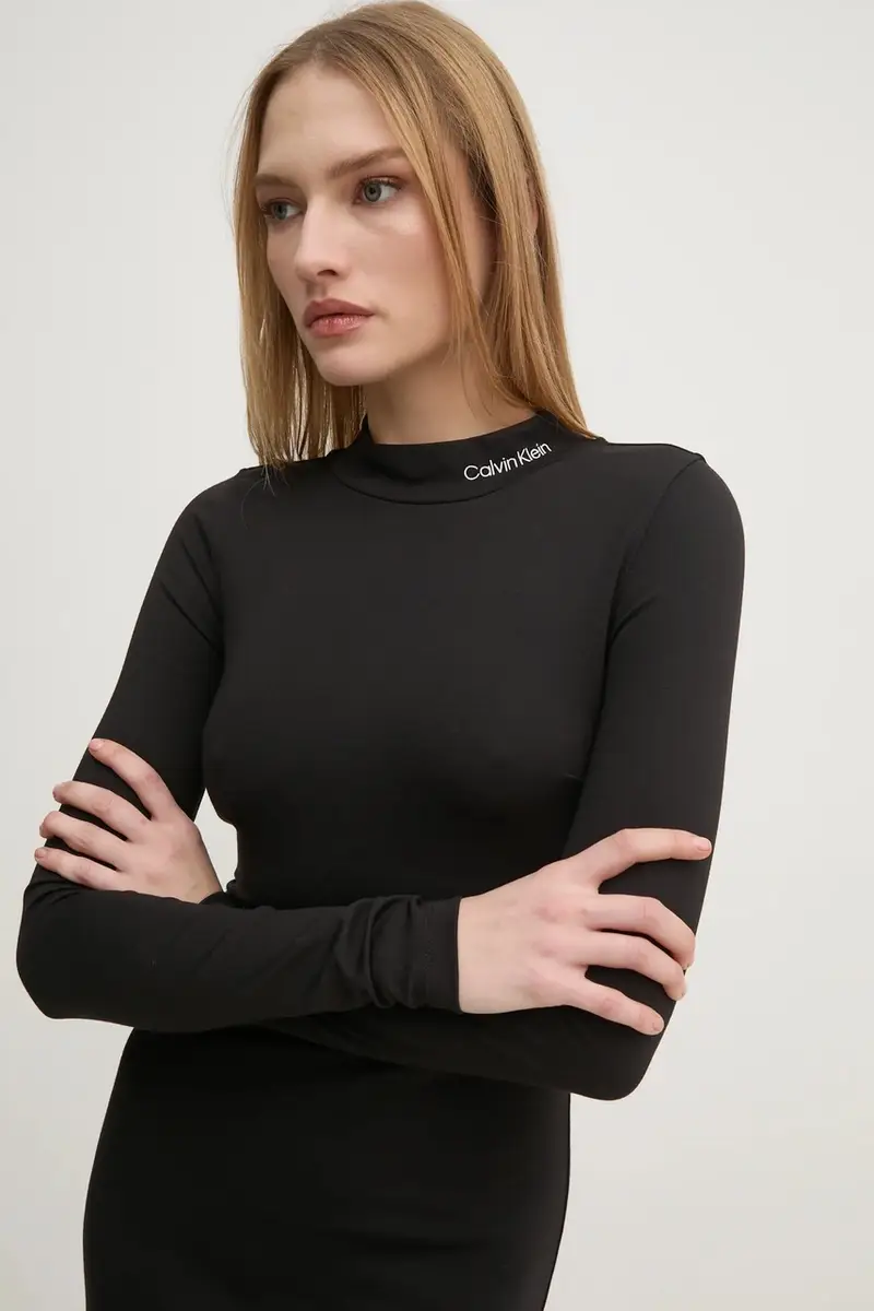 vestito colore nero J20J225074 miniatura 4