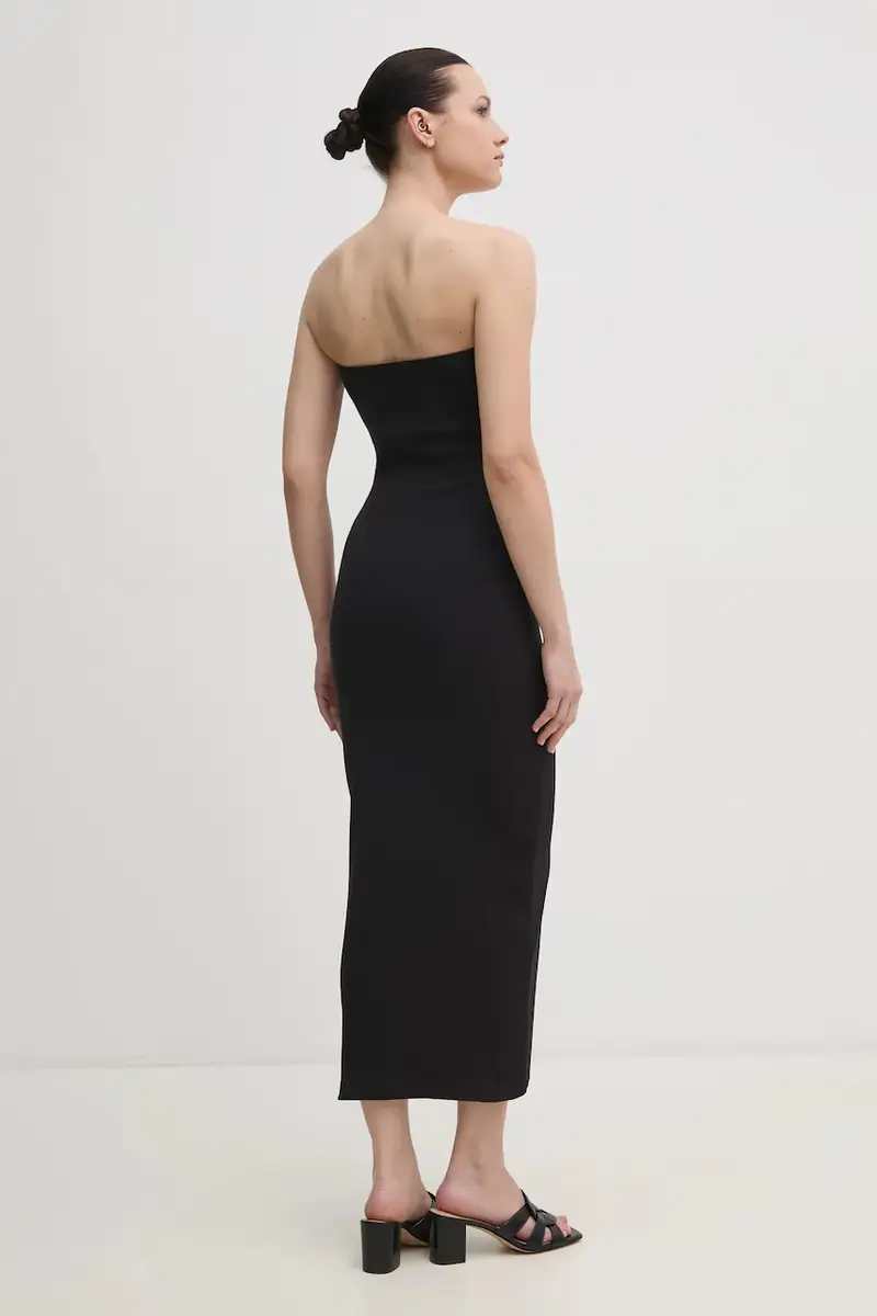 vestito colore nero J20J225263 miniatura 3