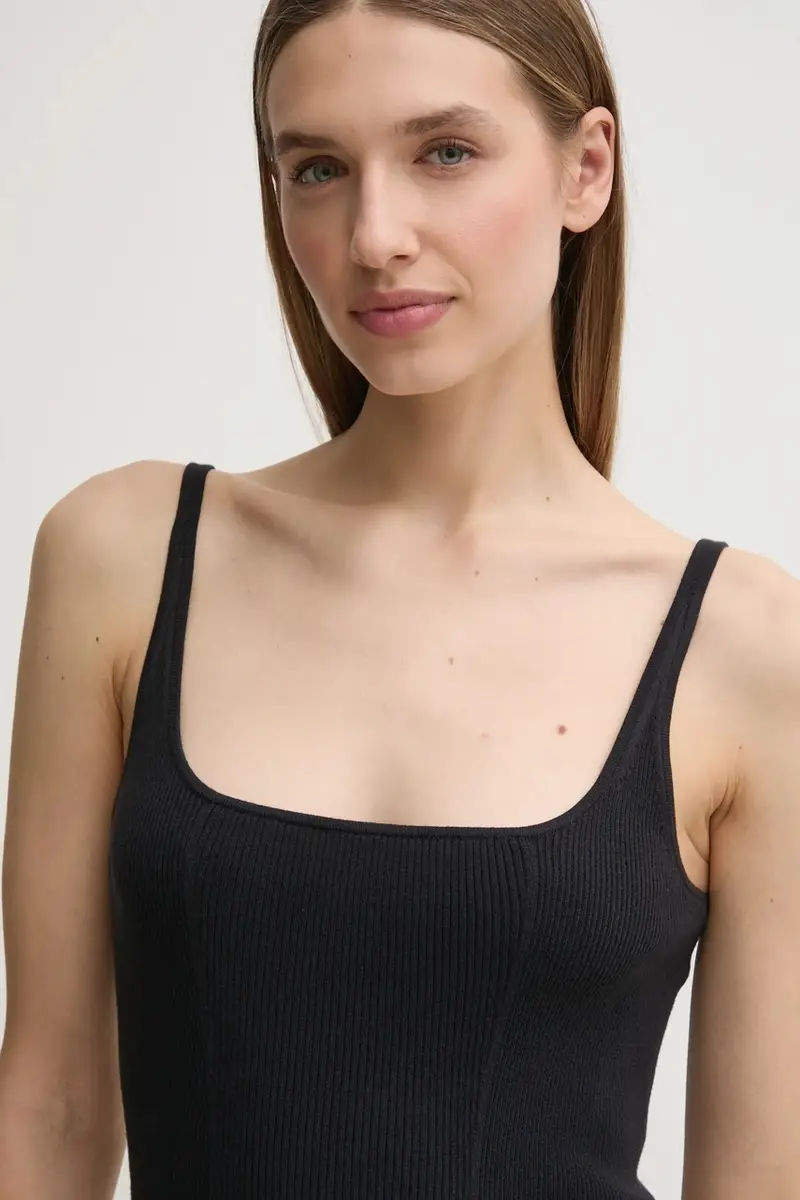 vestito colore nero J20J225269 miniatura 4