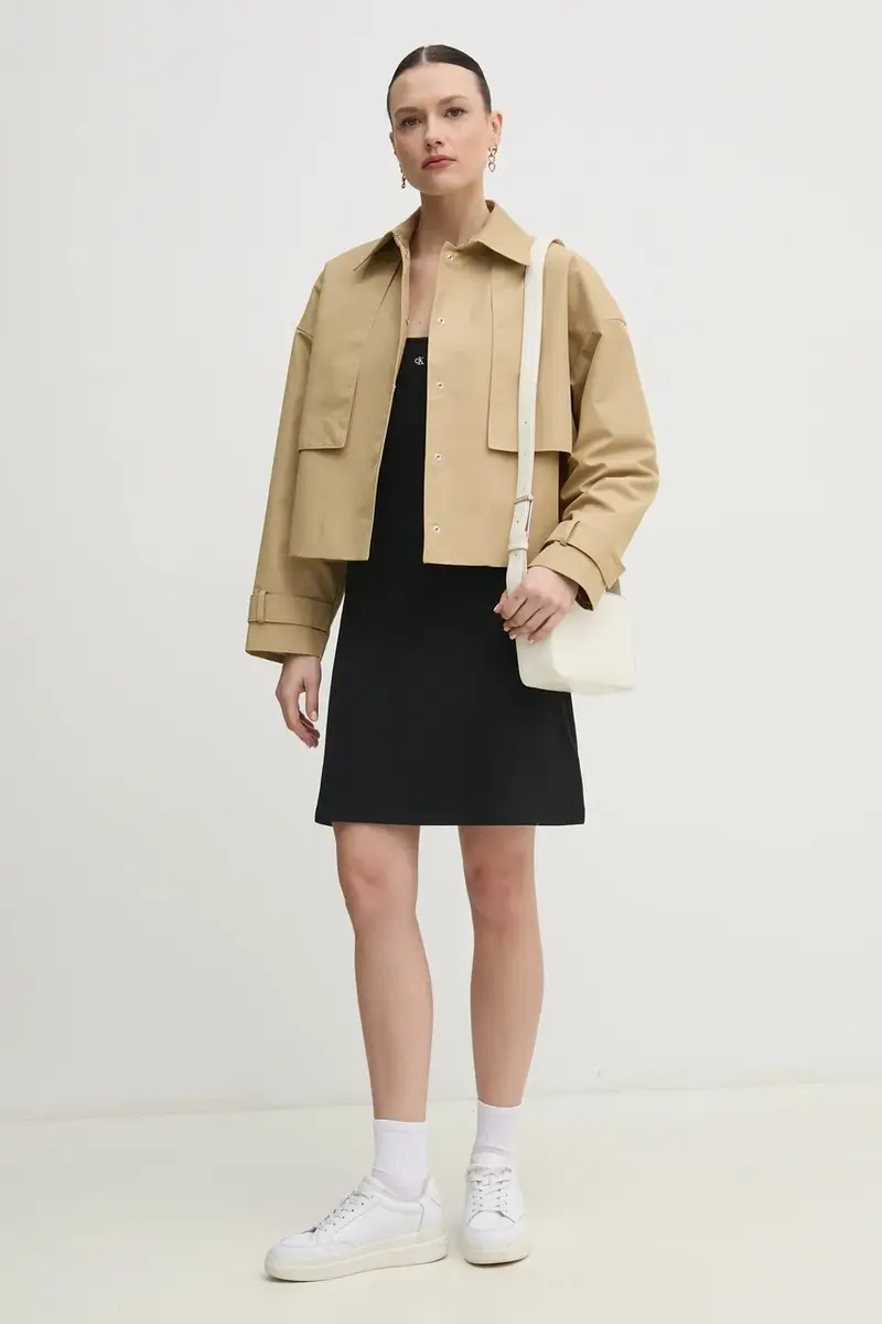 vestito colore nero J20J225272 miniatura 2