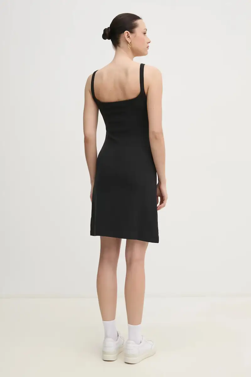 vestito colore nero J20J225272 miniatura 3