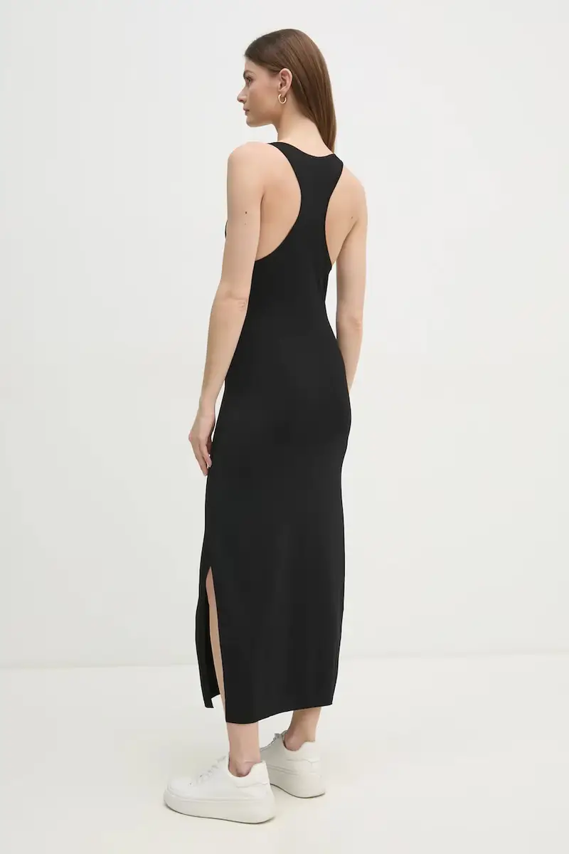 vestito colore nero J20J225296 miniatura 3