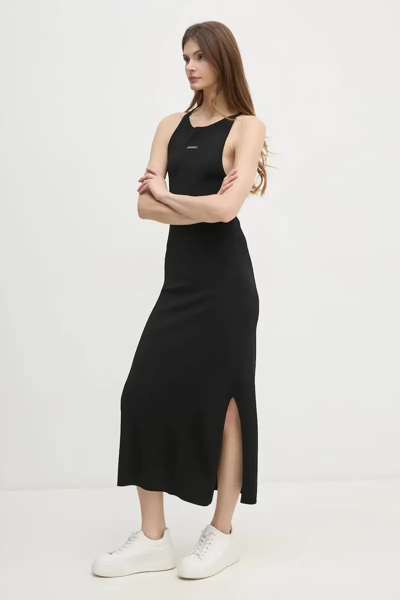 vestito colore nero J20J225296 miniatura 4