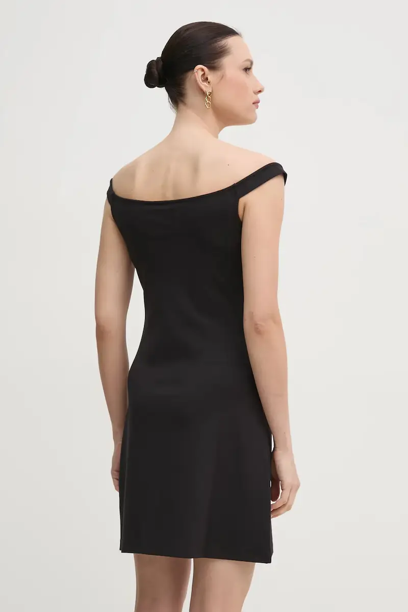 vestito colore nero J20J225541 miniatura 3