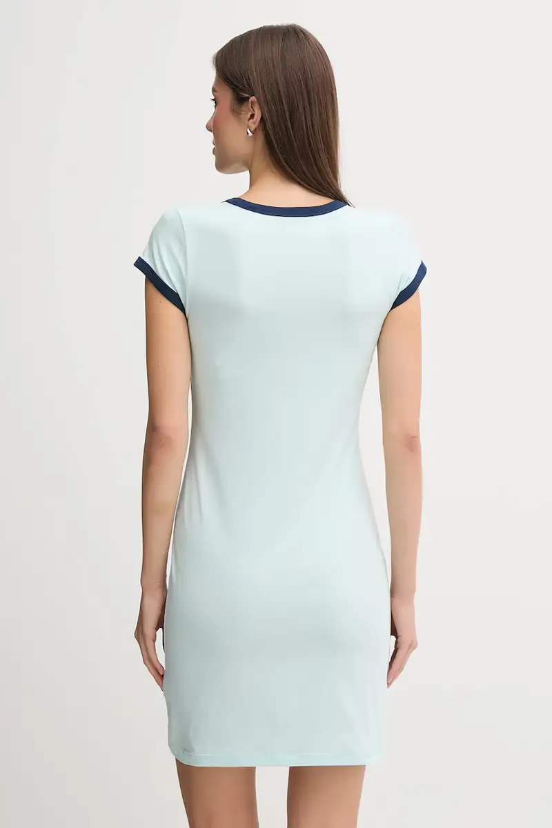 vestito colore turchese LV047C259G miniatura 3