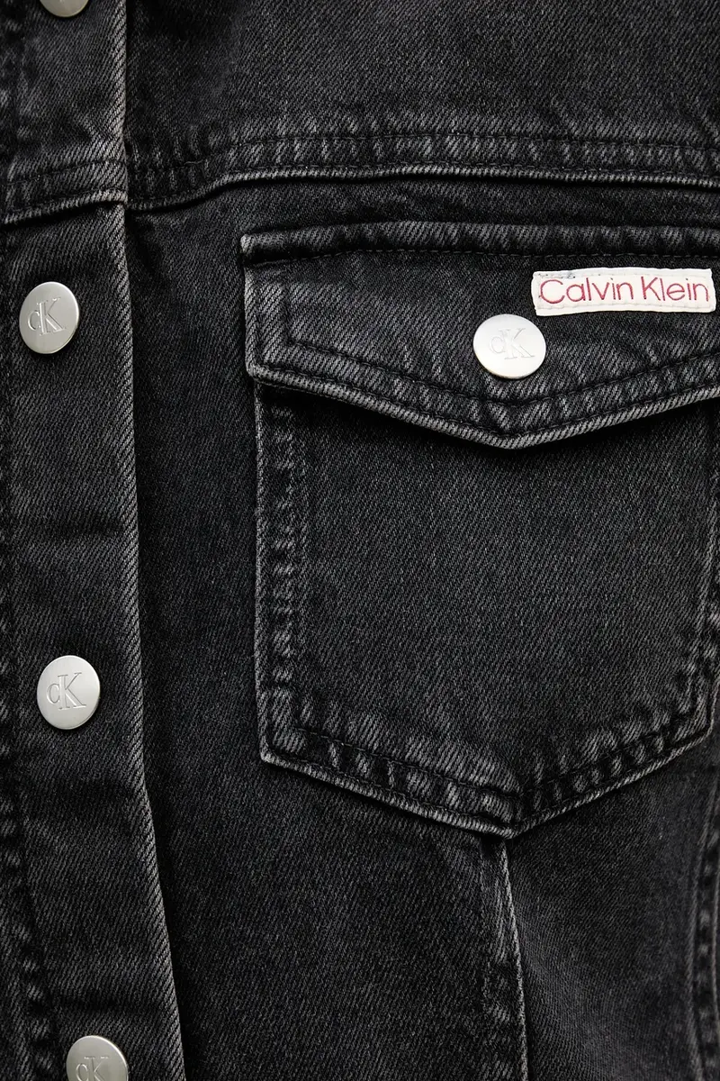 Calvin Klein Jeans Jeans Nero 3957691 miniatura 5