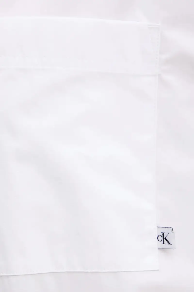 vestito in cotone colore bianco LV047C022G miniatura 5