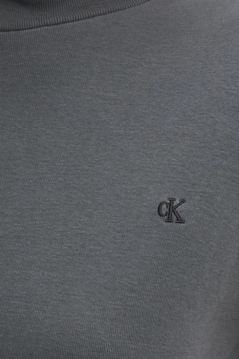 vestito in cotone colore grigio J20J224838 miniatura 5