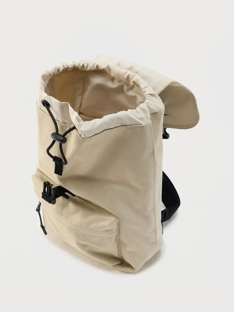 Zaino grigio / greige / nero miniatura 3