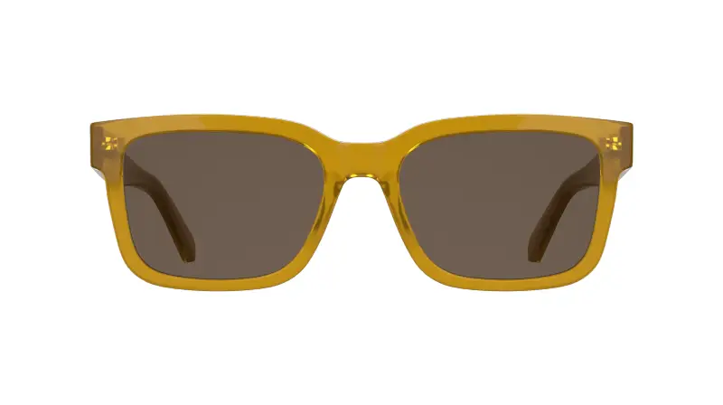 Junior Calvin Klein CKJ26300S 275 Occhiali da sole Acetato Marrone Squadrata Normale miniatura 2