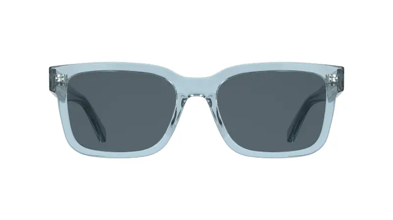 Junior Calvin Klein CKJ26300S 401 Occhiali da sole Acetato Blu Squadrata Normale miniatura 2