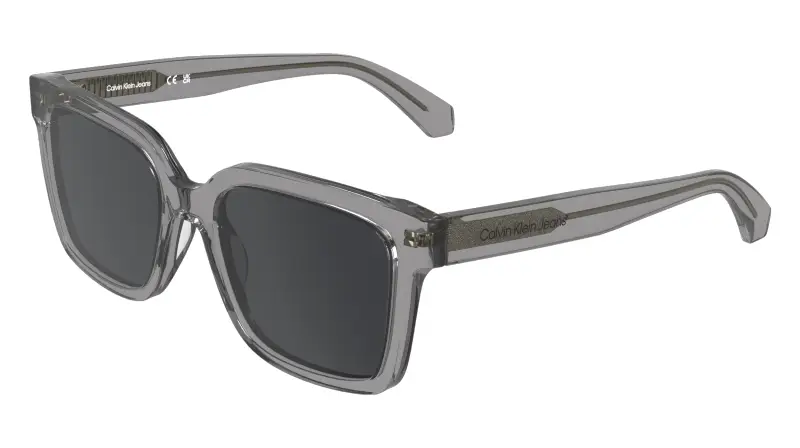 Junior Calvin Klein CKJ26301S 057 Occhiali da sole Acetato Grigio Squadrata Normale