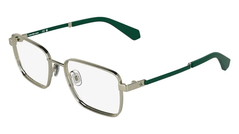 Junior Calvin Klein CKJ26305 717 Montature da vista Metallo Oro Squadrata Normale