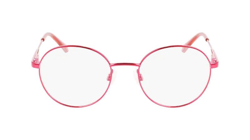 Calvin Klein Junior CKJ22305 600 Montature da vista Metallo Rosso Rotonda Normale Fotocromatiche miniatura 2