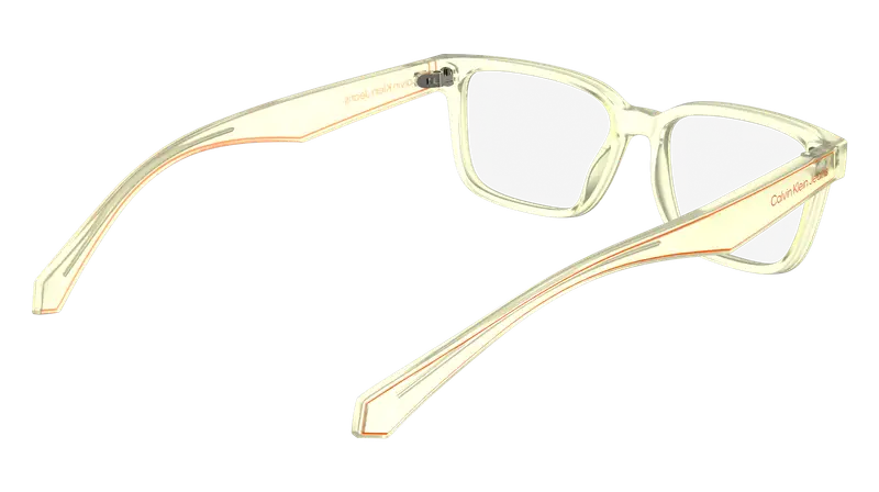 Calvin Klein Junior CKJ24305 745 Montature da vista Bio-iniettato Giallo Squadrata Normale miniatura 3