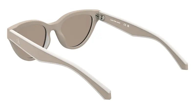 Calvin Klein Junior CKJ25301S 671 Occhiali da sole Bio-iniettato Rosa Cat Eye Normale miniatura 3