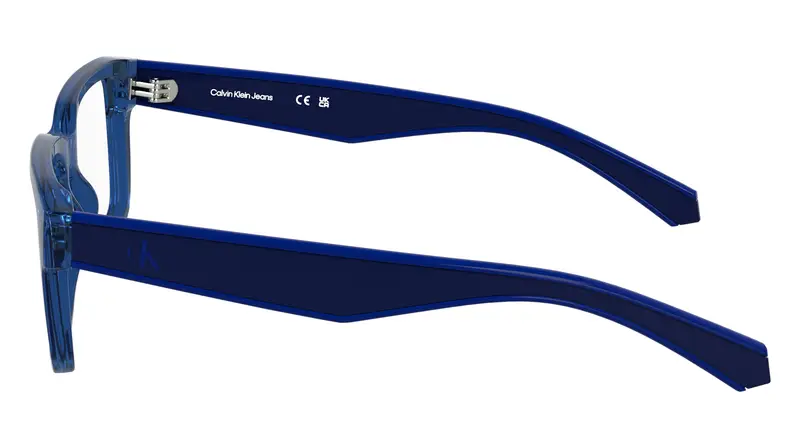 Calvin Klein Junior CKJ25302 400 Montature da vista Bio-iniettato Blu Squadrata Normale miniatura 2