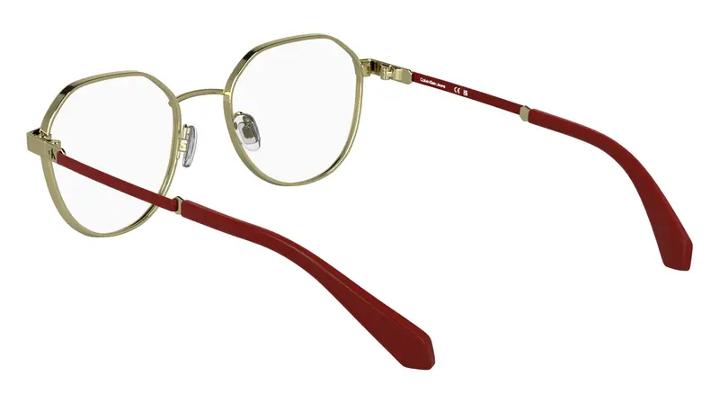 Calvin Klein Junior CKJ25304 717 Montature da vista Metallo Oro Squadrata Normale miniatura 3