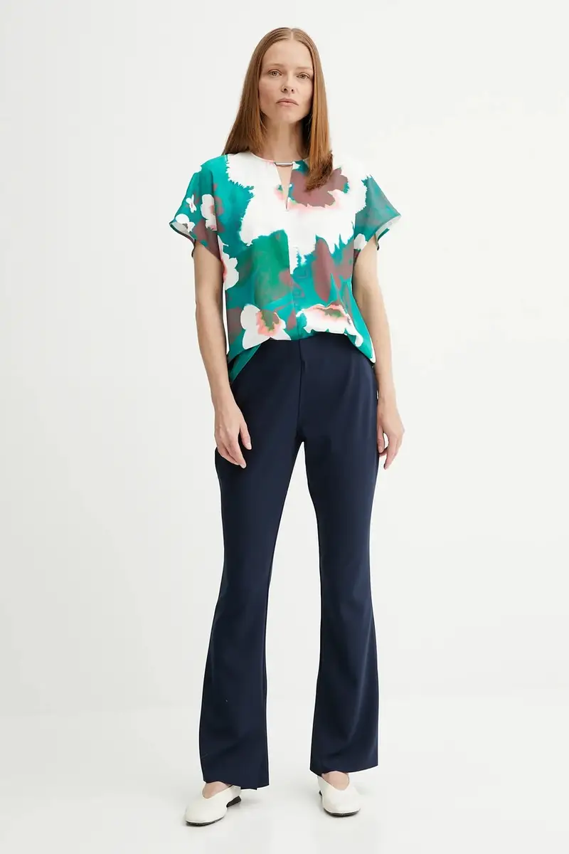 Calvin Klein Leggings Donna Blu 3133823 miniatura 2