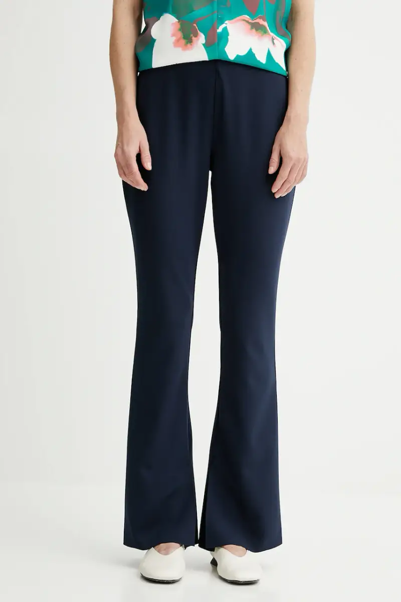 Calvin Klein Leggings Donna Blu 3133823