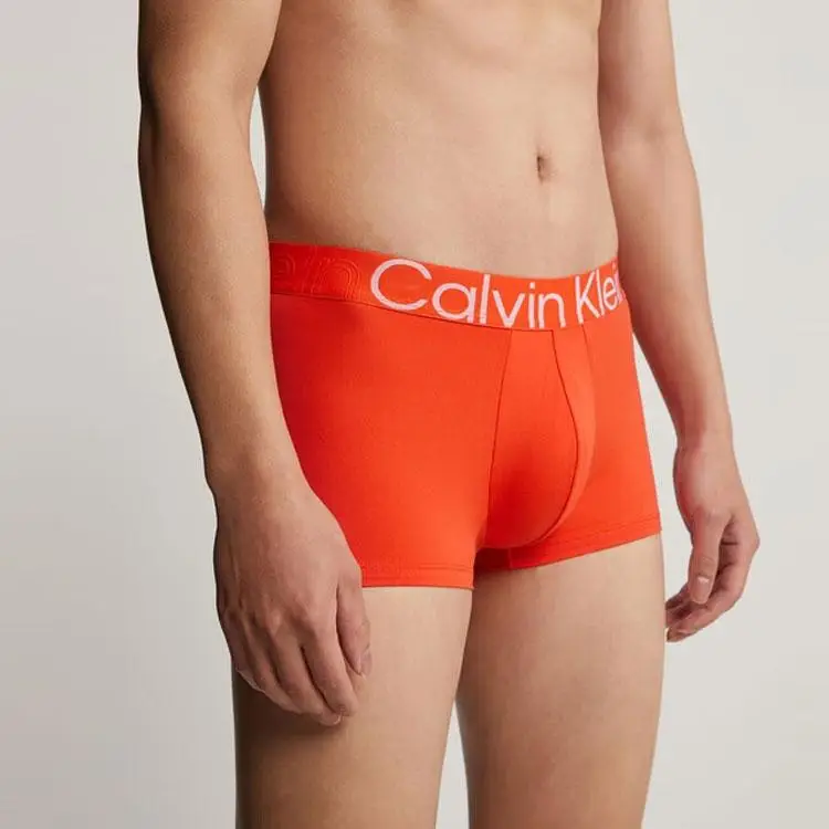 Calvin Klein Boxer Uomo Arancione 3944444 miniatura 2