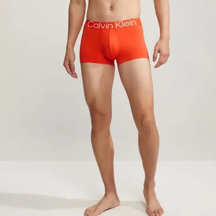 Calvin Klein Boxer Uomo Arancione 3944444 miniatura 3