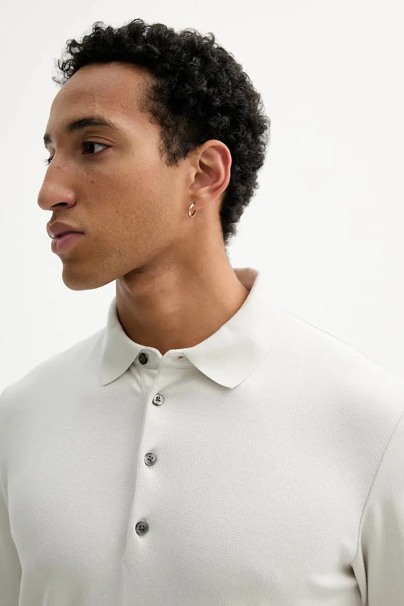 longsleeve con aggiunta di cotone colore beige LV04LD214G miniatura 3