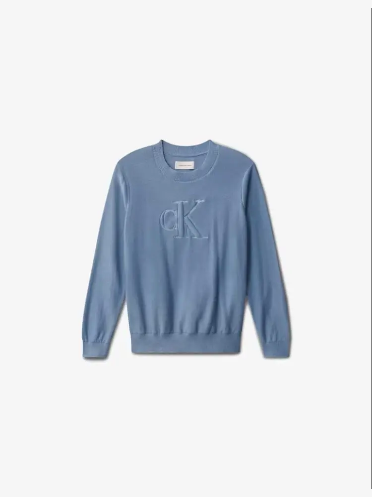 maglia celeste bambino con logo