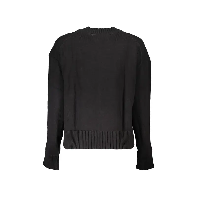 Maglia Donna Nera Logo Nero miniatura 2