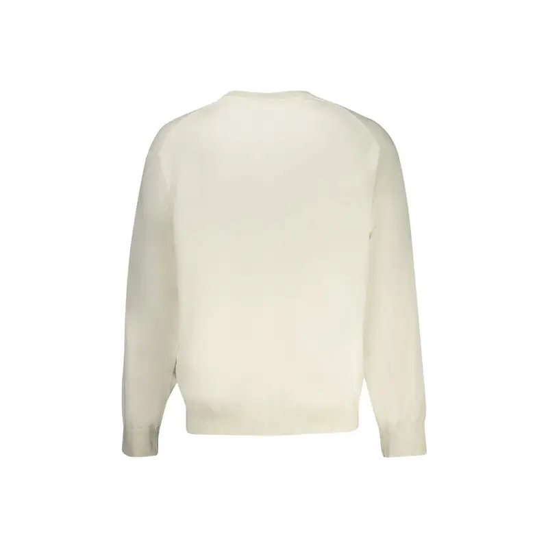 Maglia Uomo Bianca Ricamo Logo Bianco miniatura 2