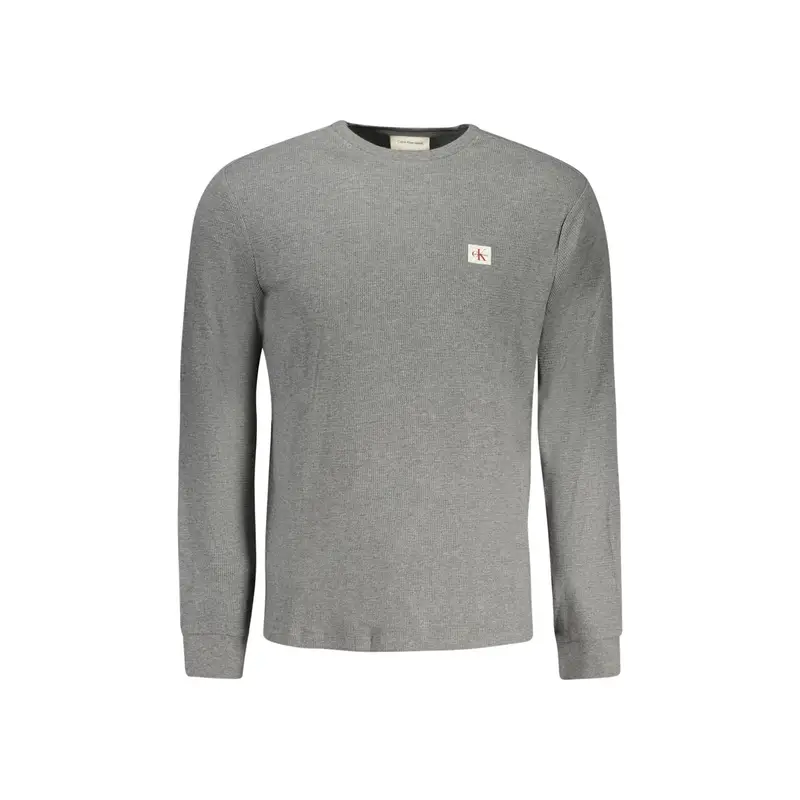 Maglia Uomo Grigia Logo Grigio