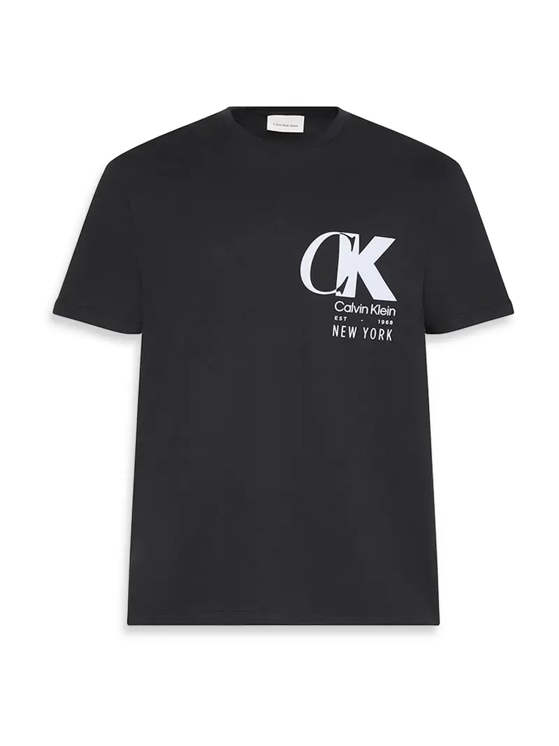 Calvin Klein Maglietta '20S'  nero / bianco
