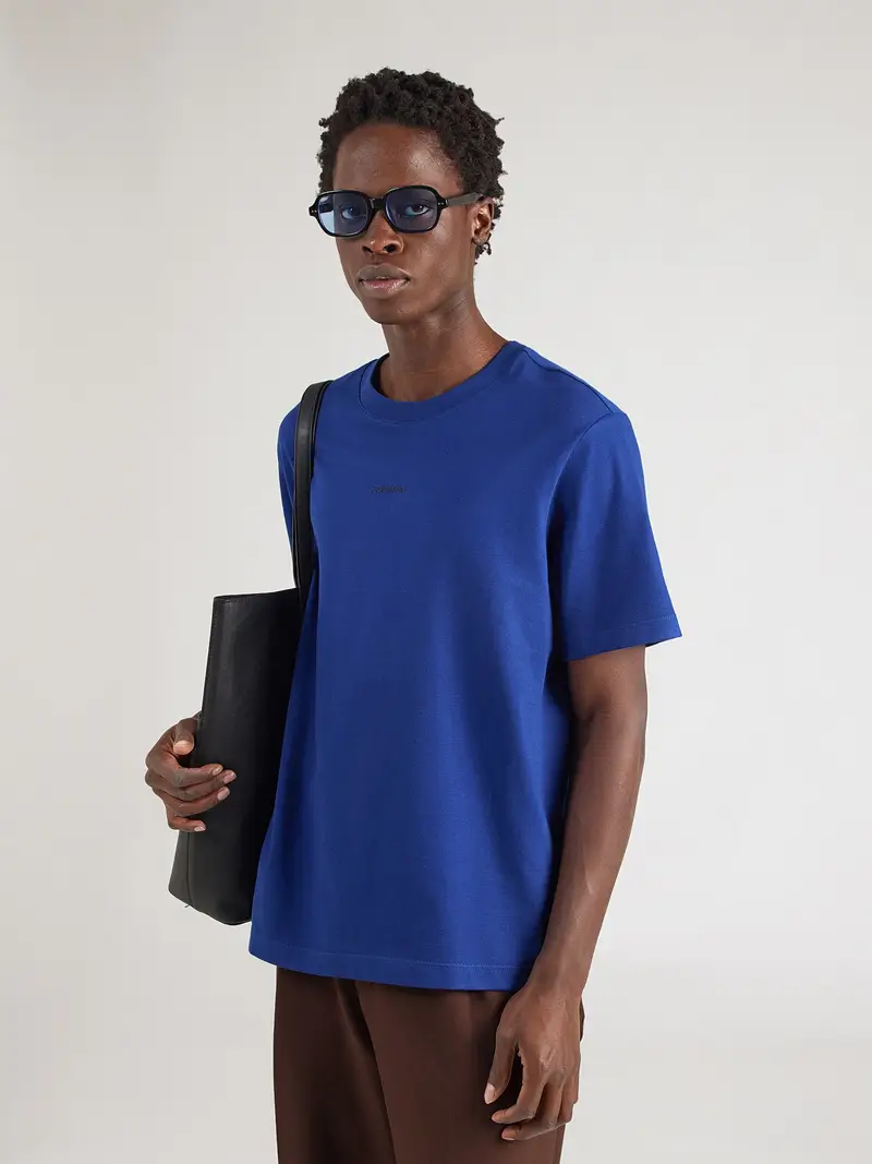 Maglietta blu reale miniatura 2