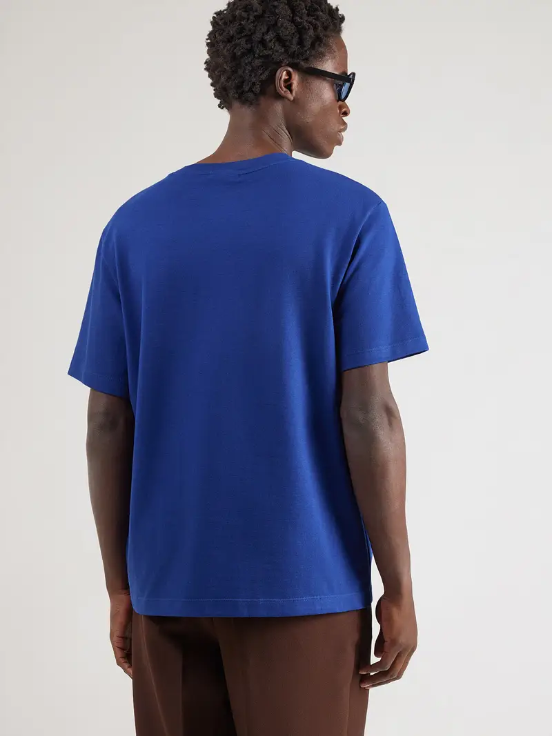 Maglietta blu reale miniatura 3