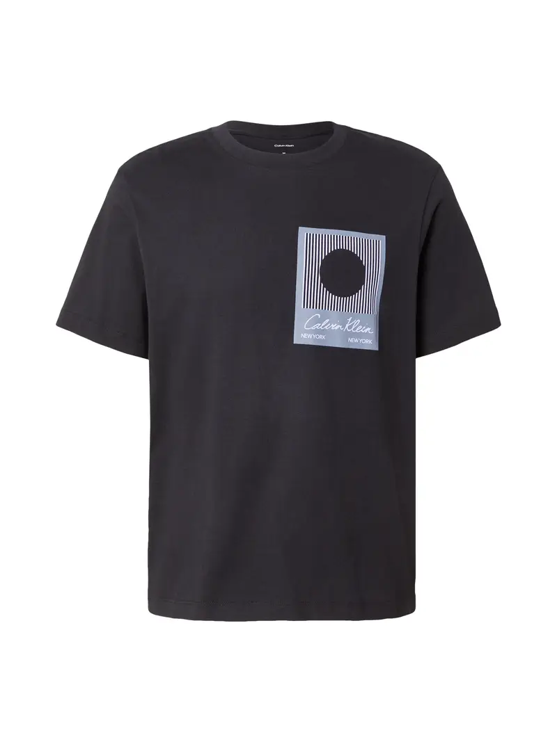 Maglietta lilla pastello / nero