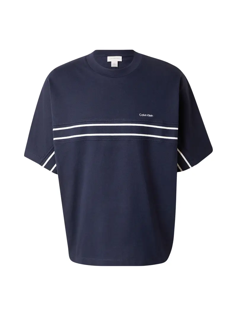 Maglietta marino / bianco