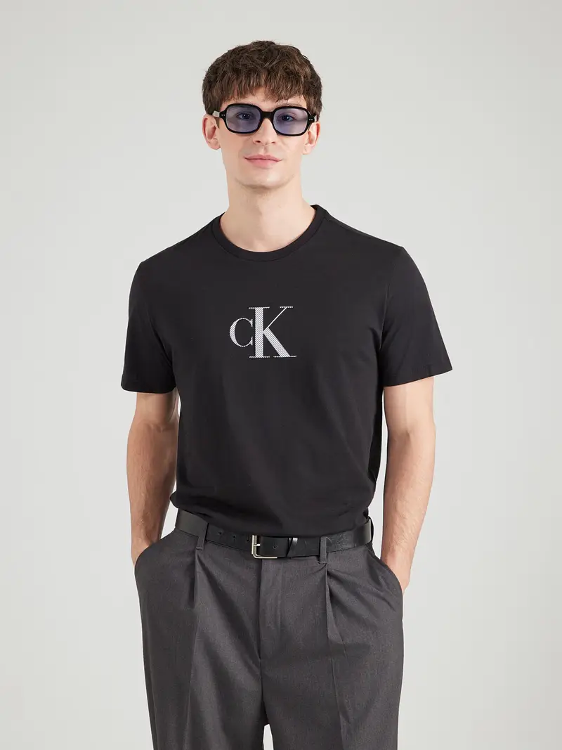 Maglietta nero / bianco miniatura 2